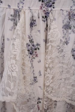 画像3: axes femme / ラッフルフリルレース花柄ワンピース  アイボリー O-26-01-31-046-AX-OP-IG-OS