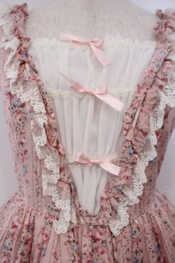 画像2: BABY,THE STARS SHINE BRIGHT / Dobby rosebudジャンパースカート  ピンク O-26-01-31-050-BA-OP-OW-OS