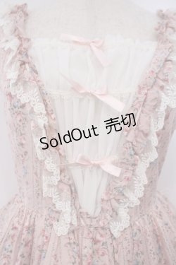 画像2: BABY,THE STARS SHINE BRIGHT / Dobby rosebudジャンパースカート  ピンク O-26-01-31-050-BA-OP-OW-OS