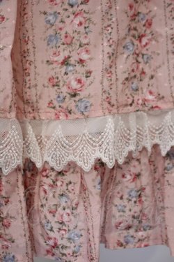 画像3: BABY,THE STARS SHINE BRIGHT / Dobby rosebudジャンパースカート  ピンク O-26-01-31-050-BA-OP-OW-OS