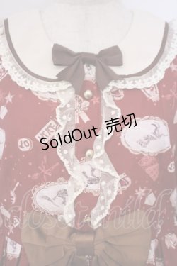 画像2: To Alice / メルティチョコベアワンピース M アカ O-26-01-31-052-LO-OP-YM-OS