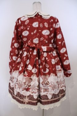 画像4: To Alice / メルティチョコベアワンピース M アカ O-26-01-31-052-LO-OP-YM-OS