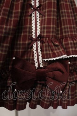 画像3: Cute.Q（海外ロリータブランド） / ベイリーズガールズチェックワンピース S アカ O-26-01-31-054-LO-BL-YM-OS