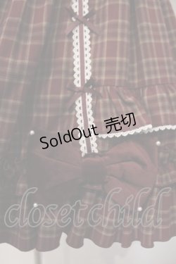 画像3: Cute.Q（海外ロリータブランド） / ベイリーズガールズチェックワンピース S アカ O-26-01-31-054-LO-BL-YM-OS