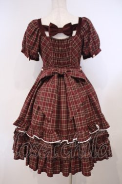 画像5: Cute.Q（海外ロリータブランド） / ベイリーズガールズチェックワンピース S アカ O-26-01-31-054-LO-BL-YM-OS