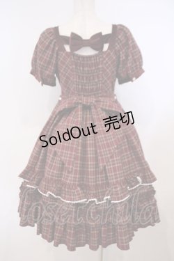画像5: Cute.Q（海外ロリータブランド） / ベイリーズガールズチェックワンピース S アカ O-26-01-31-054-LO-BL-YM-OS