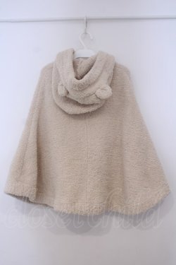 画像4: PINK HOUSE / くまみみボアケープ  アイボリー O-26-01-31-057-LO-CO-IG-OS