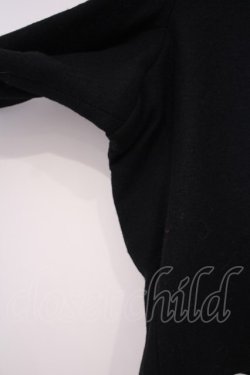 画像3: PINK HOUSE / ドットチュール襟カーディガン【お直しあり】  クロ O-26-01-31-058-LO-TO-IG-OS