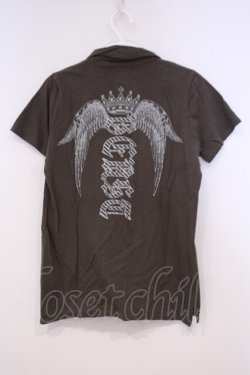 画像2: ALGONQUINS / バックウイングpt半袖トップス 1 カーキグリーン O-26-01-31-005-AL-TO-OW-OS