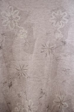 画像2: TOMATSU / フラワーニット 40 アイボリー O-26-01-31-063-LO-TO-IG-OS