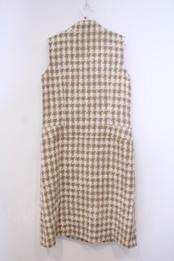 画像2: TOMATSU / ツイードジャンパースカート 40 キャメル O-26-01-31-070-LO-OP-IG-OS