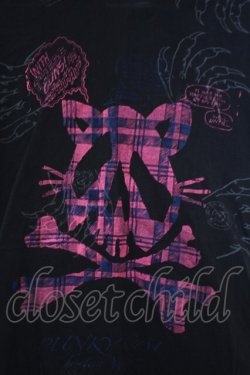 画像2: Channel H / キャットスカルptねこみみパーカー  ブラック O-26-01-31-001-HN-TO-OW-OS