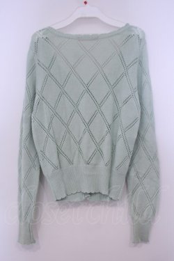 画像3: Fi.n.t / 小花モチーフ付きカーディガン F グリーン O-26-01-31-009-CA-TO-OW-OS