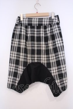 画像2: PEACE NOW / チェックサルエルパンツ M ブラック O-26-01-31-014-PU-PA-OW-OS