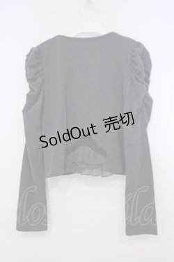 画像2: axes femme / ナポレオン風カーデ M グレー O-26-01-31-024-AX-TO-OW-OS