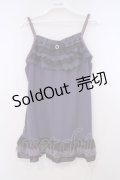 axes femme / ティアードレースキャミソール M パープル O-26-01-31-025-AX-TO-OW-OS