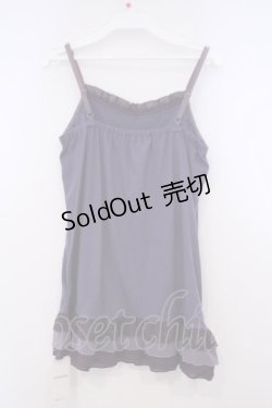 画像2: axes femme / ティアードレースキャミソール M パープル O-26-01-31-025-AX-TO-OW-OS