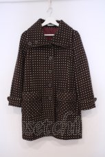 画像1: axes femme / ドットコート M ブラウン O-26-01-31-031-AX-CO-IG-ZTC034 (1)