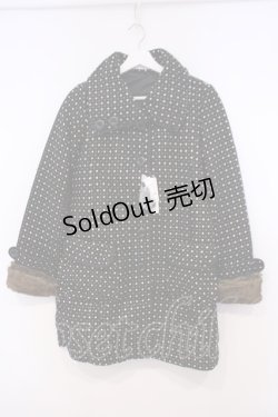 画像1: axes femme / ドットコート M ブラック O-26-01-31-032-AX-CO-IG-OS