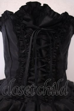 画像2: ATELIER PIERROT / ミニコルセットワンピース  ブラック O-26-02-03-003-EL-OP-OW-OS