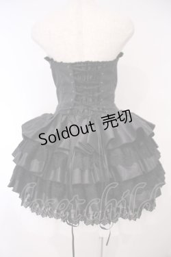 画像5: ATELIER PIERROT / ミニコルセットワンピース  ブラック O-26-02-03-003-EL-OP-OW-OS