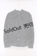 Jane Marple / ピンタックボウタイブラウス M クロ O-26-02-03-048-JM-BL-OW-OS