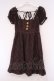 画像1: LIZ LISA / 総レースワンピース M ブラウン O-26-02-03-050-LO-OP-YM-OS (1)