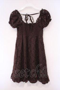 画像3: LIZ LISA / 総レースワンピース M ブラウン O-26-02-03-050-LO-OP-YM-OS