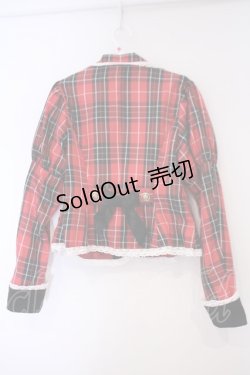 画像3: Eri Aino's collaboration / TT*AINCHKベロアジャケット　シャーロットの水曜日 ジャケット M アカチェック O-26-02-03-052-LO-JA-IG-OS