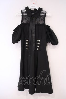 画像1: DARK IN LOVE / Ember Dress  クロ O-26-02-03-053-PU-OP-IG-OS