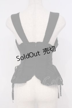 画像3: MIHO MATSUDA / サイドレースアップビスチェ  ブラック O-26-02-03-1042-GO-TO-OW-OS