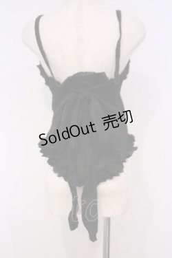 画像2: PEACE NOW / 裾レースタックキャミソール M ブラック O-26-02-03-1043-PU-TO-OW-OS