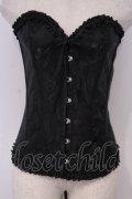 GOTHその他 / ジャガードオーバーバストコルセット L ブラック O-26-02-03-1044-EL-TO-OW-OS