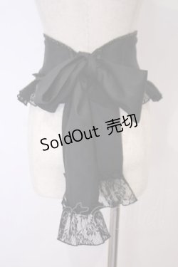画像2: Enchantlic Enchantilly / ローズレースリボンコルセット  クロ×アカ O-26-02-03-1045-LO-TO-OW-OS