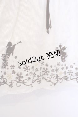 画像2: axes femme / フロッキープリントアウタータンク M 生成り×ブラウン O-26-02-03-1005-AX-TO-IG-OS