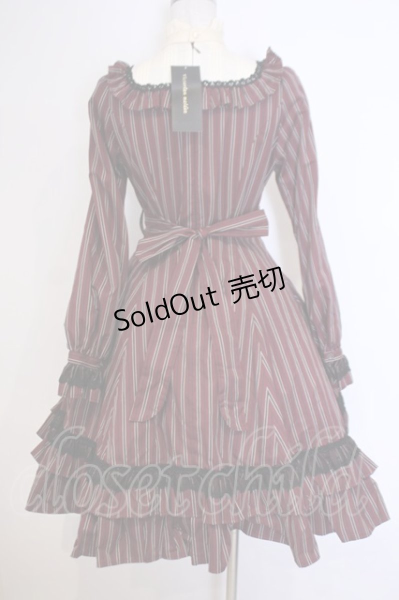 画像4: Victorian maiden / クラシカルドールドレス  ワイン O-26-02-03-1048-CL-OP-OW-OS (4)