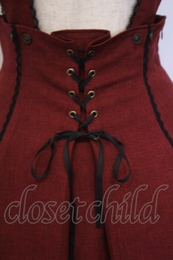 画像2: MIHO MATSUDA / スカート・イブリー  ワイン×ブラック O-26-02-03-1051-GO-SK-OW-OS