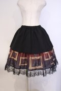 MIHO MATSUDA / スカート・アノン  ブラック O-26-02-03-1052-GO-SK-OW-OS