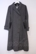 axes femme / 連釦テーラーカラーコート L グレー O-26-02-03-1010-AX-CO-IG-OS