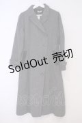 axes femme / 連釦テーラーカラーコート L グレー O-26-02-03-1010-AX-CO-IG-ZTC009