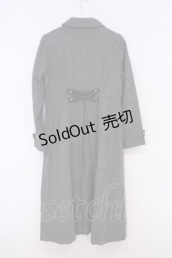 画像3: axes femme / 連釦テーラーカラーコート L グレー O-26-02-03-1010-AX-CO-IG-ZTC009