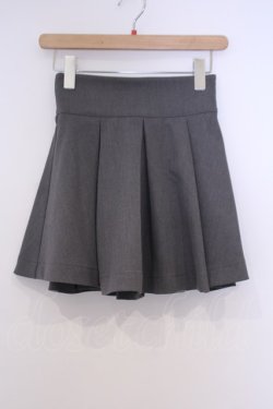 画像1: evelyn / ボリュームタックスカート F グレー O-26-02-03-1021-LO-SK-OW-OS