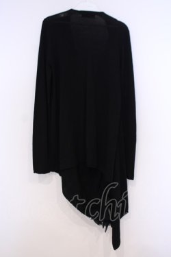 画像3: BPN / 裾フリルニットカーディガン M ブラック O-26-02-03-1022-GO-TO-OW-OS