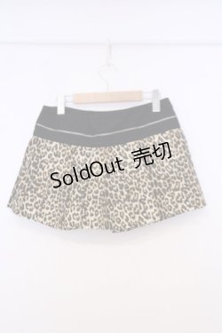 画像3: HELL CAT PUNKS / レオパードスカート付きショートパンツ M ブラウン×ブラック O-26-02-03-1030-PU-PA-OW-OS