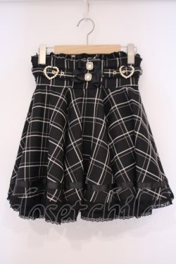 画像1: LIZ LISA / ボリュームフレアスカート  クロ O-26-02-03-064-LO-SK-IG-OS