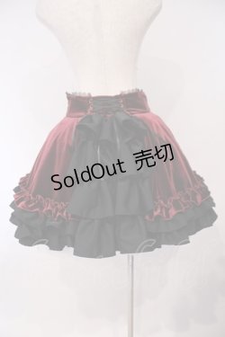 画像5: ATELIER PIERROT / Adenophora Lace-Up Skirt  ワイン O-26-02-03-005-EL-SK-OW-OS