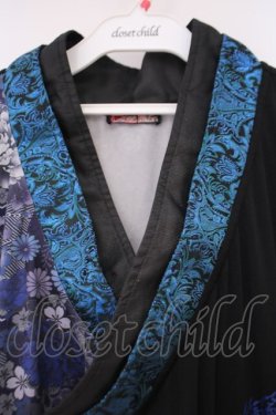 画像2: Qutie Frash / 着物インナーチュニック  ブルー O-26-02-03-067-QU-TO-YM-OS