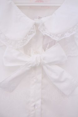 画像2: Princess Flower Garden / TT＊KRSリボンブラウス L シロ O-26-02-03-070-LO-TO-IG-OS