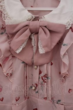 画像2: Lily Merry / もえにゃコラボ ワンピース M ピンク O-26-02-03-074-LO-OP-IG-OS