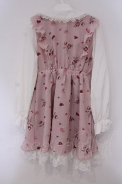 画像3: Lily Merry / もえにゃコラボ ワンピース M ピンク O-26-02-03-074-LO-OP-IG-OS